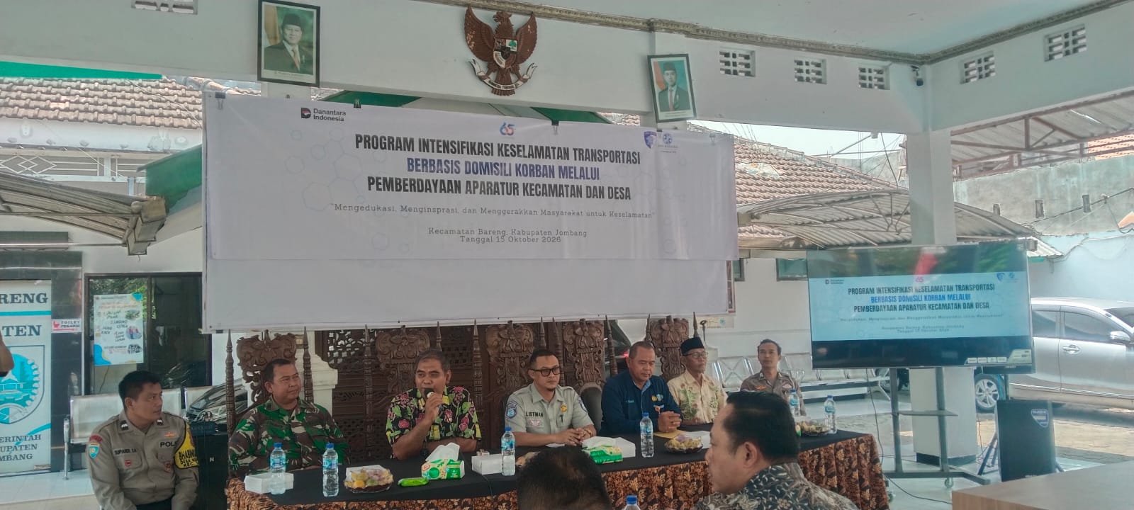 Jasa Raharja Bersama Forkopimcam Bareng Perkuat Keselamatan Transportasi, Pemerintah Desa Pulosari Dukung Edukasi Masyarakat