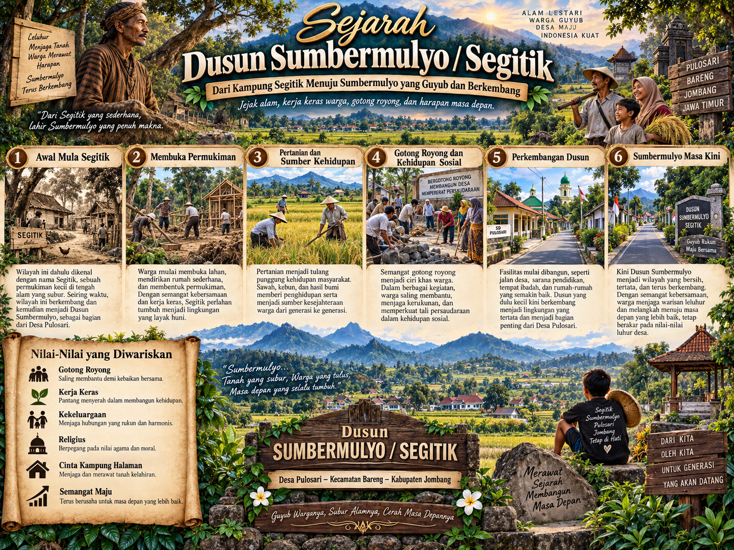 Sejarah Dusun Sumbermulyo